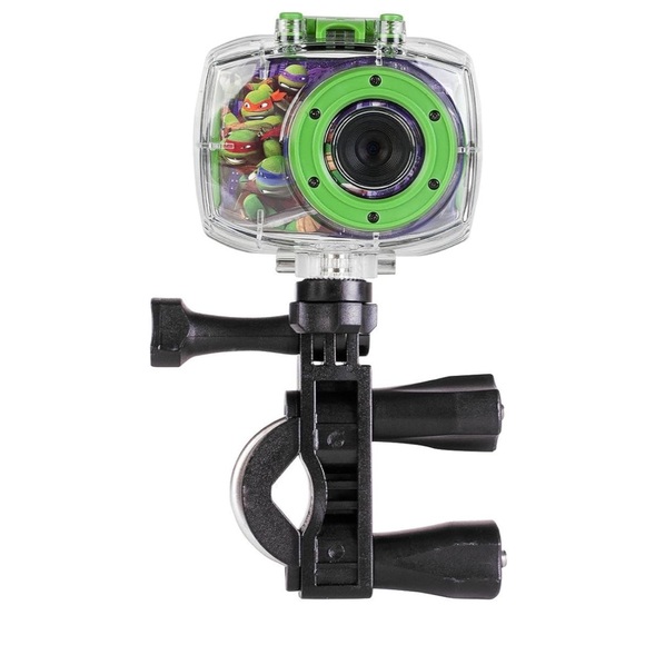 Teenage Mutant Ninja Turtles Action Camera with Accessories 1.8-Inch LCD Screen
